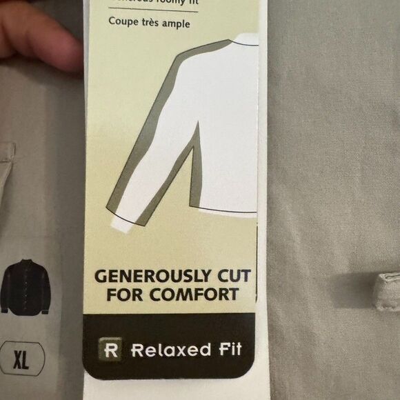 Columbia Men’s Size XL PFG Bonehead™ Long Sleeve Shirt Color Fossil Vents - Picture 11 of 12